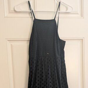 LOFT black lace sundress